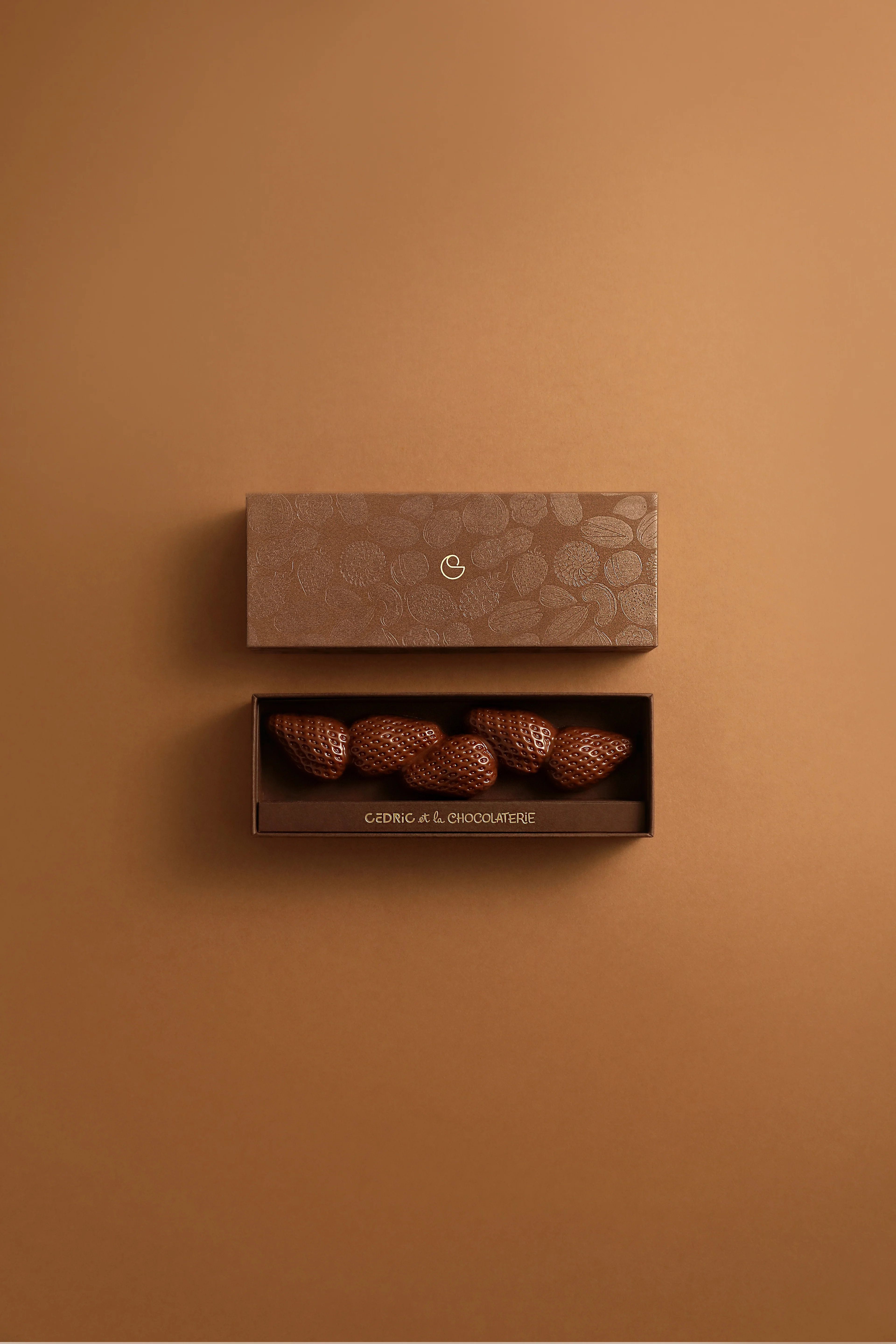 Barre fraise chocolat au lait
