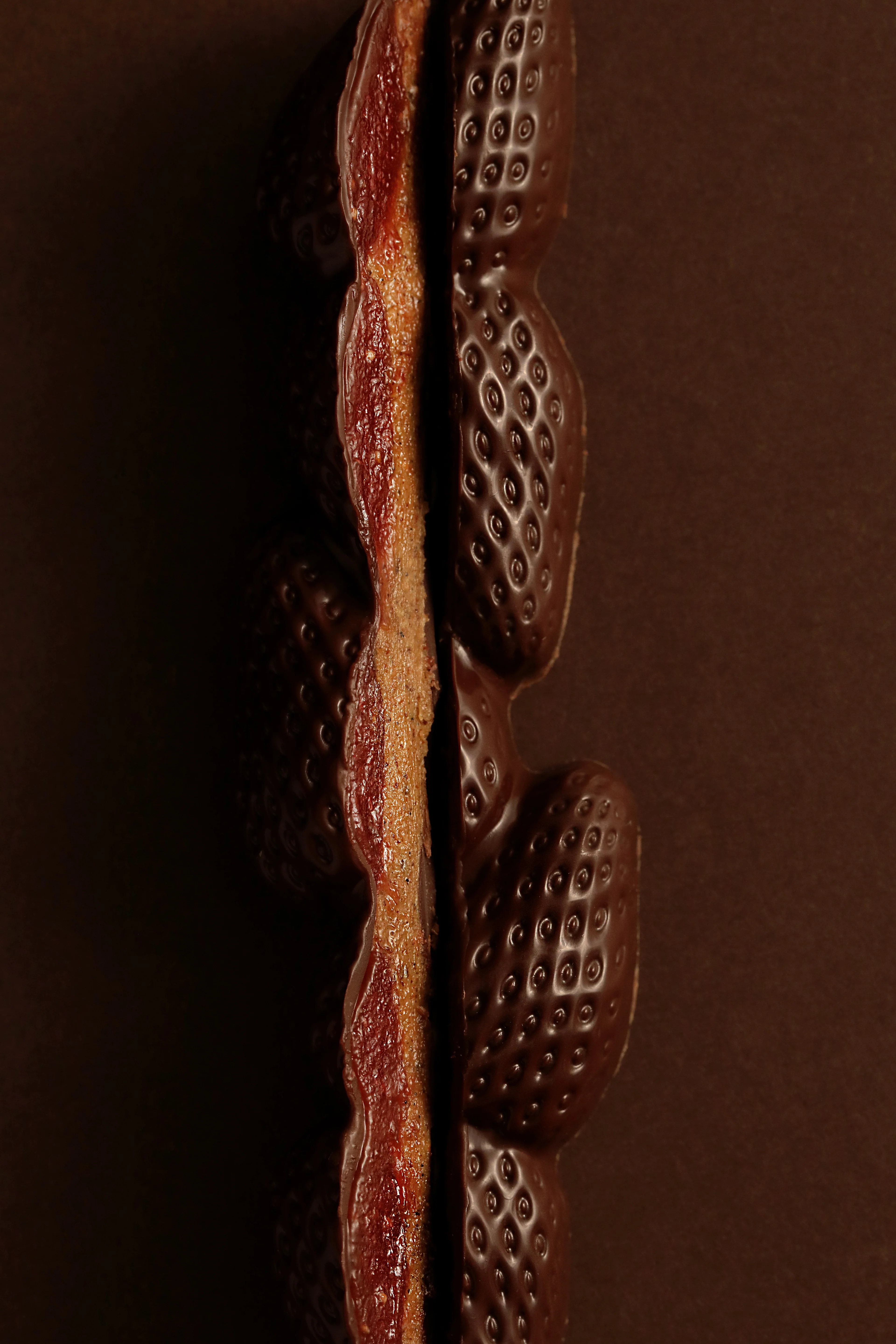 Barre fraise chocolat noir - Image 2
