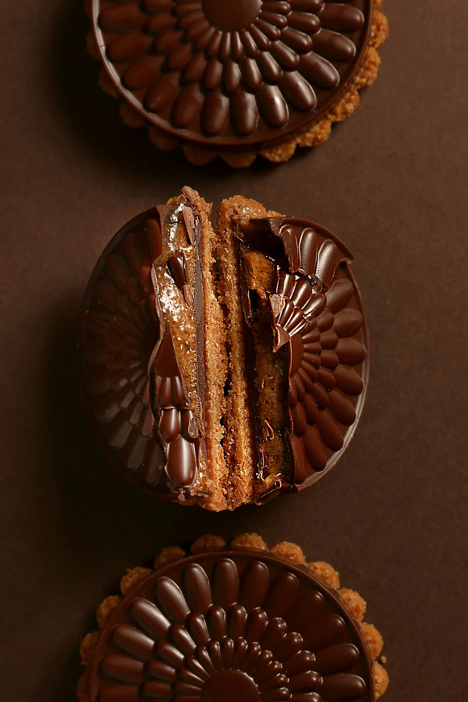 Biscuit 5 pièces chocolat noir - Image 3
