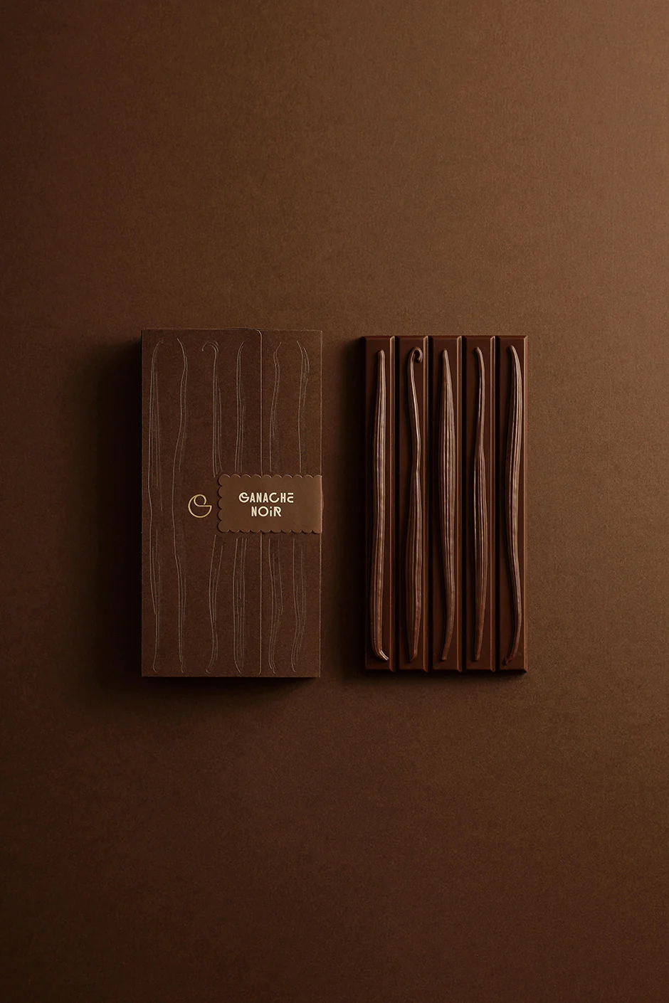 Tablette ganache chocolat noir 70% - Image 5