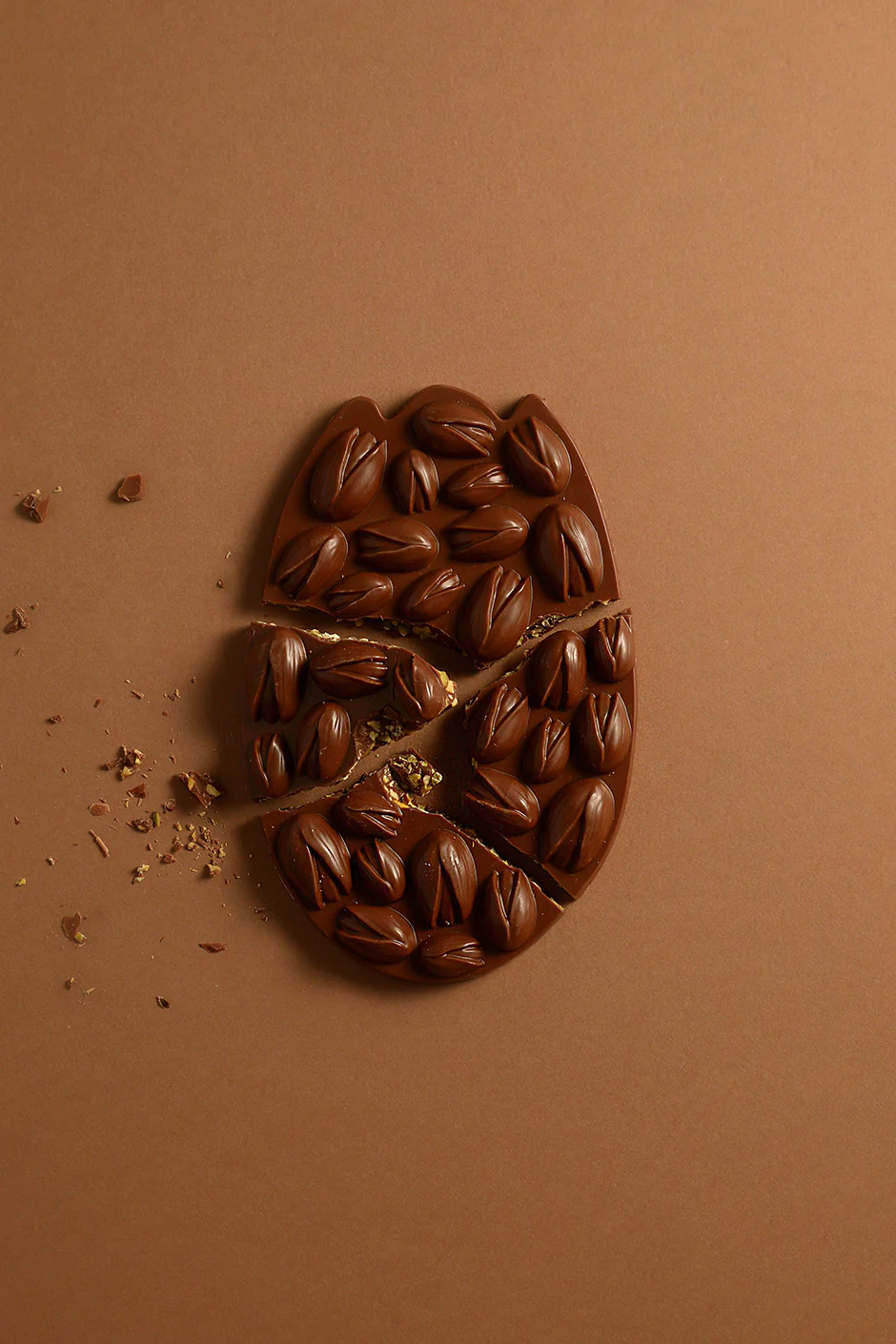 Tablette mendiant pistache chocolat au lait - Image 3
