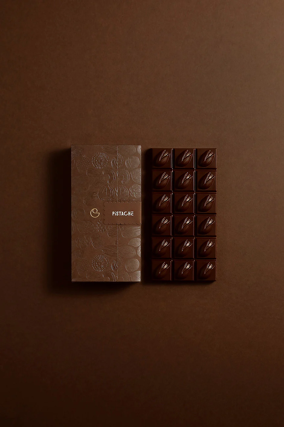 Tablette pistache chocolat noir - Image 5